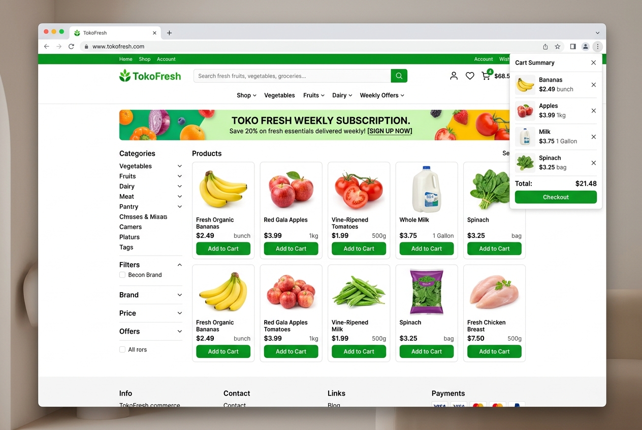 TokoFresh Sembako Online